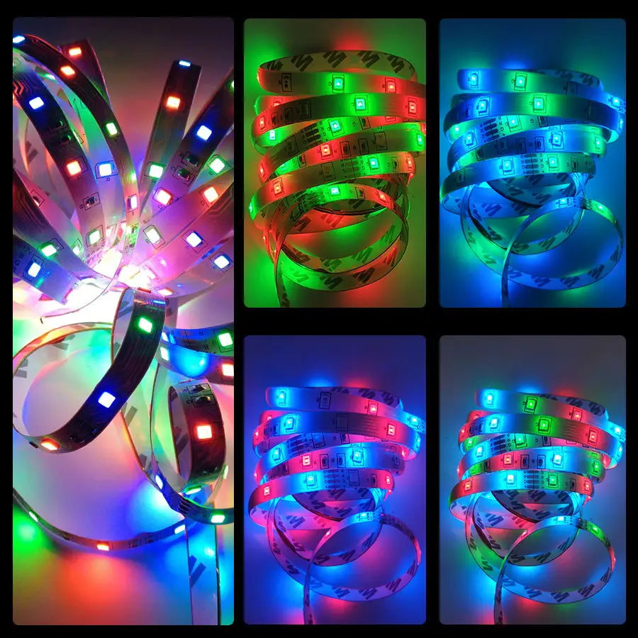RGB LED Strip Lights 2835 App Music Sync Ambient Decor - Tophatter Daily Deals