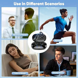 AI Translation Earphones Wireless Ear Hook Bluetooth - Tophatter Daily Deals
