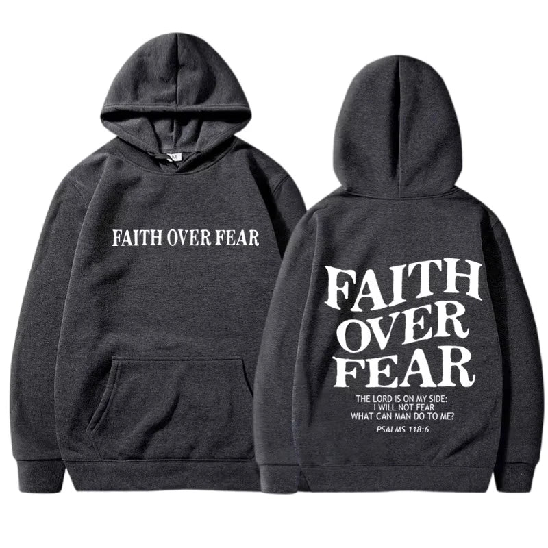 Oversized Unisex Hoodie - Longline Printed, Polyester Dark Gray - Tophatter Daily Deals