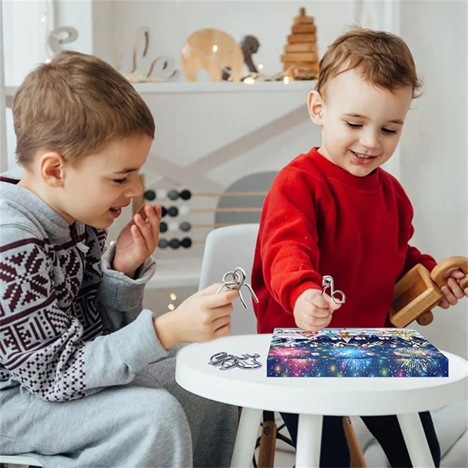 Christmas Advent Calendar 24 Gifts Cute Figure Toys - Tophatter Daily Deals