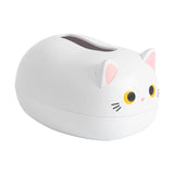 Kawaii Cat Tissue Box White Cat Animals - Tophatter Daily Deals