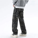 Oversized Men’s Cargo Jeans - Baggy Straight Denim Wear - Tophatter Daily Deals