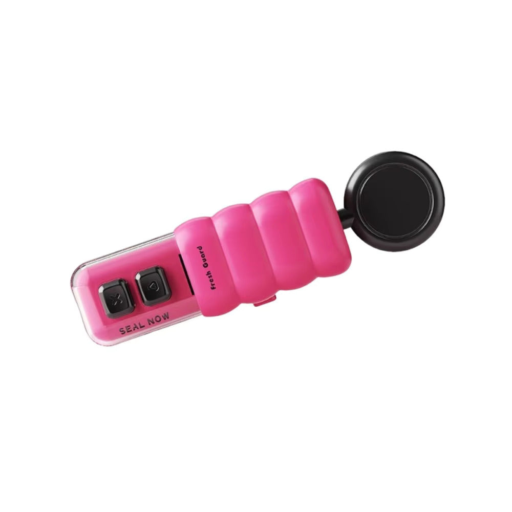 Magnetic Suction Mini Sealing Machine Pink Mini Bag Sealers - Tophatter Daily Deals