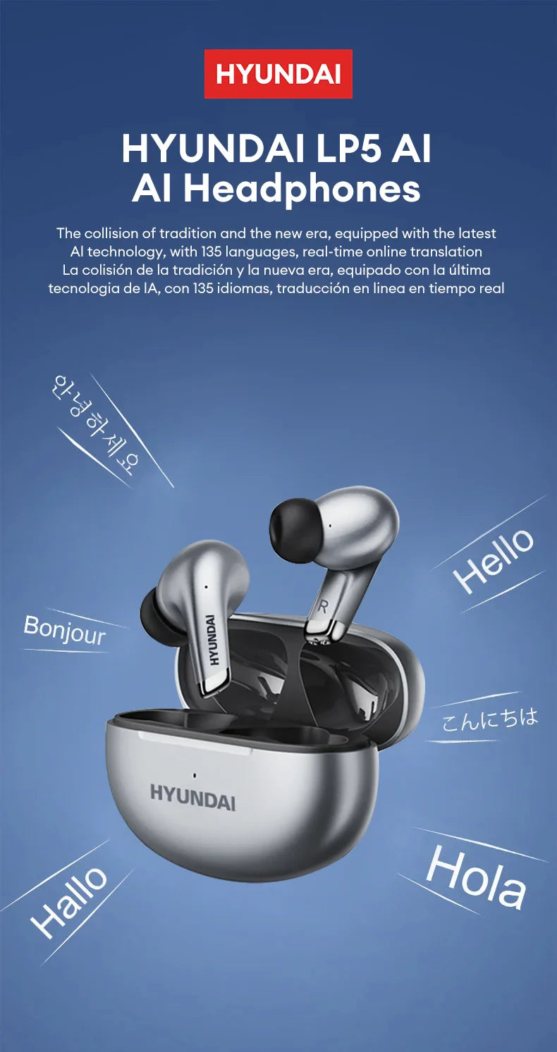 Bluetooth Earbuds AI Translator True Wireless With Mic - Tophatter Daily Deals