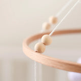 Wooden Felt Animal Crib Mobile With Soothing Calming Music - Tophatter Daily Deals