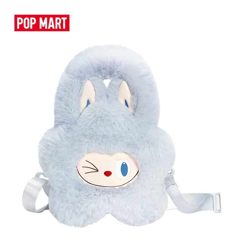 Genuine Pop Mart The Monsters Labubu Classic Series - Plush Flower Bag Blue Bag Mythical - Tophatter Daily Deals