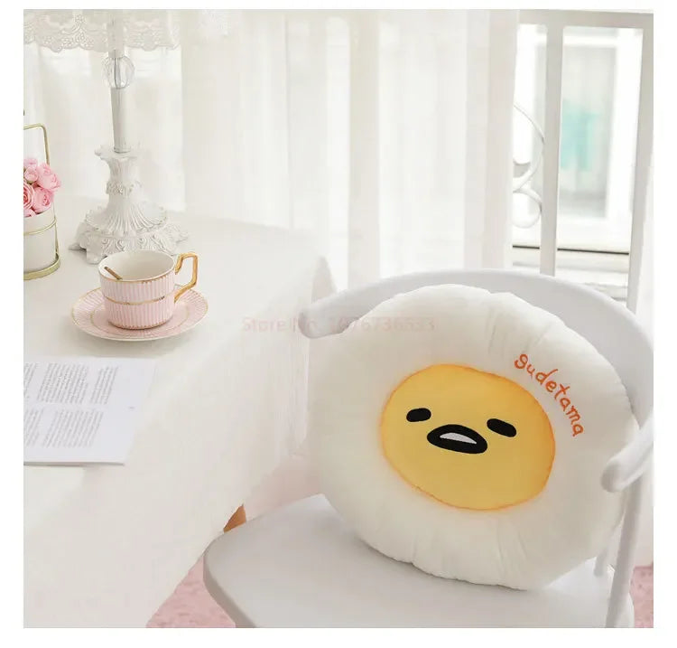 Sanrio Gudetama Plush Pillow Food - Tophatter Daily Deals