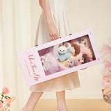 Genuine Pop Mart Dimoo - More Than a Gift Plush Bouquet Box Flowers - Tophatter Daily Deals