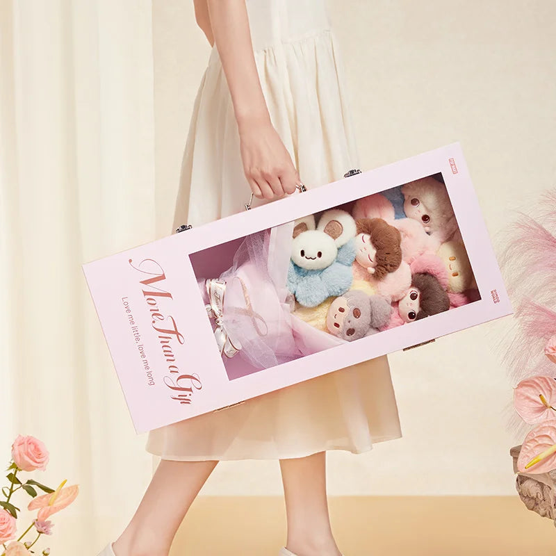 Genuine Pop Mart Dimoo - More Than a Gift Plush Bouquet Box Flowers - Tophatter Daily Deals