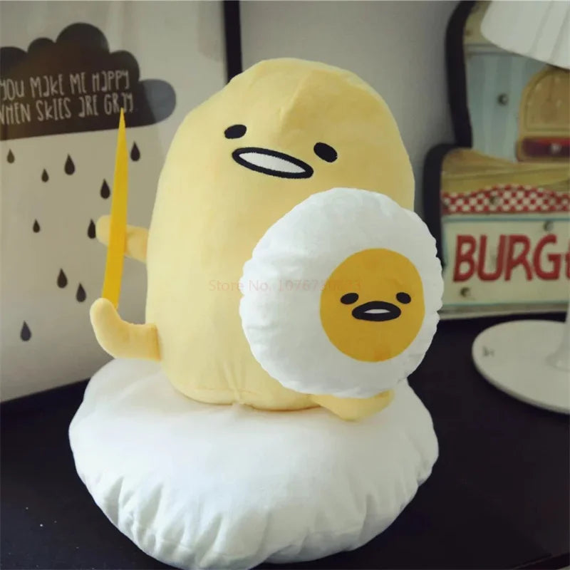 Sanrio Gudetama Plush Pillow Food - Tophatter Daily Deals