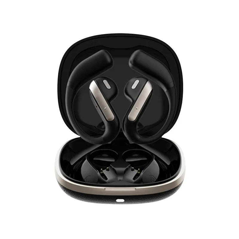 AI Translation Earbuds With Noise Canceling Ear Hook Sports Black - Tophatter Daily Deals
