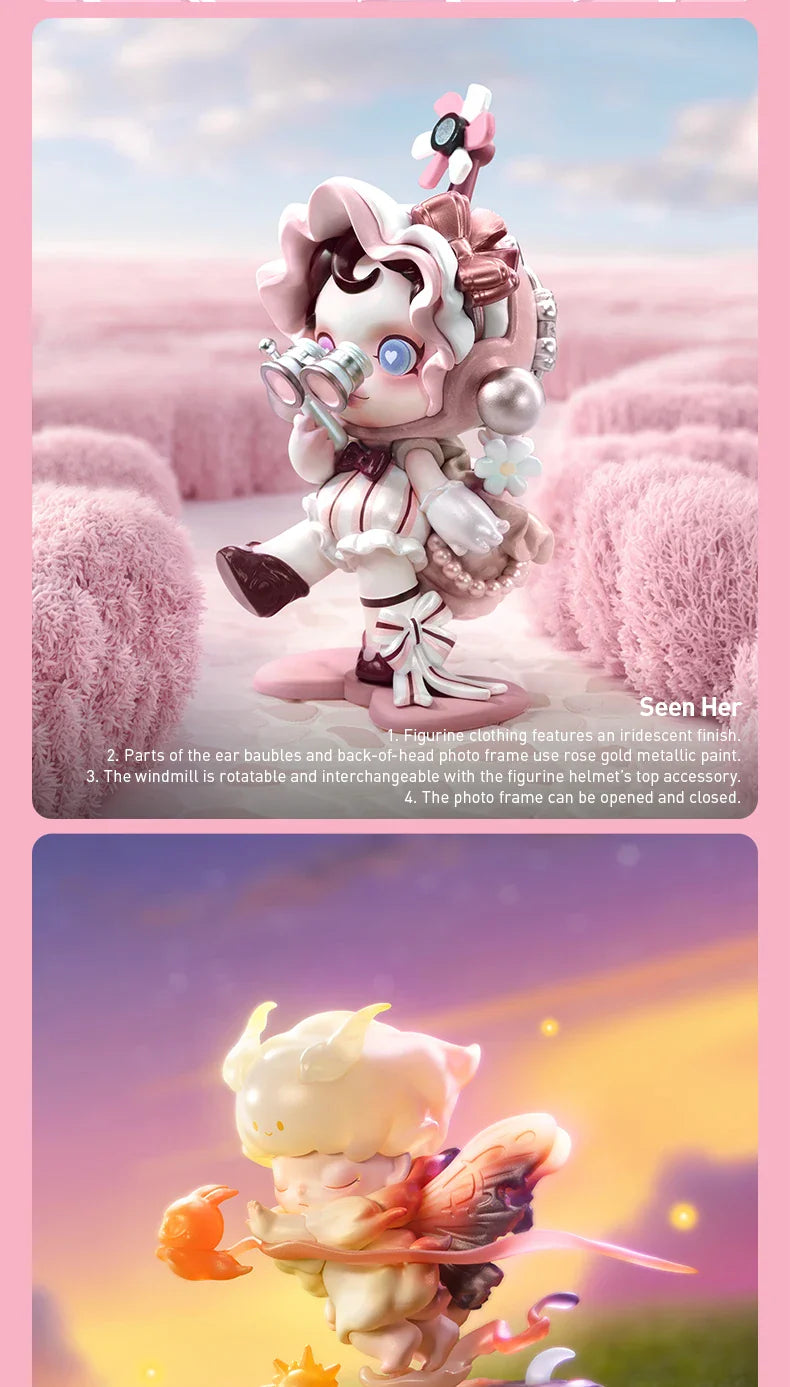 Genuine Finding Mokoko Labubu Series Figures 1pc/10pcs Blind Box Mythical - Tophatter Daily Deals