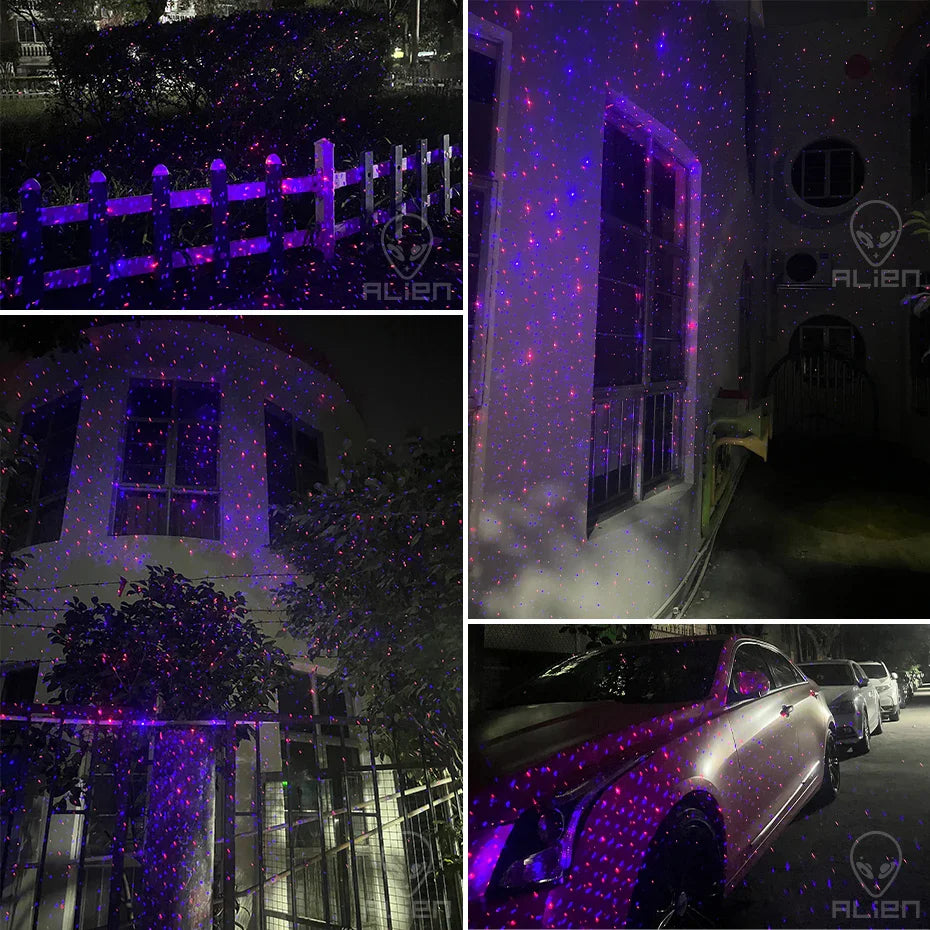 Christmas Laser Light Projector Waterproof Outdoor Garden - Tophatter Daily Deals