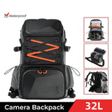 2-in-1 Camera Backpack And Sling Waist Bag Grey Backpacks - Tophatter Daily Deals
