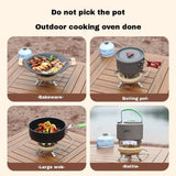 High-Pressure Camping Gas Stove Khaki Camp Cooking - Tophatter Daily Deals