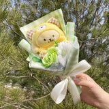 Sanrio Pompompurin Plush Toy Flower Bouquet White x Green Flowers - Tophatter Daily Deals