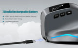 Bluetooth Vertical Ergonomic Mouse With OLED Screen - Tophatter Daily Deals