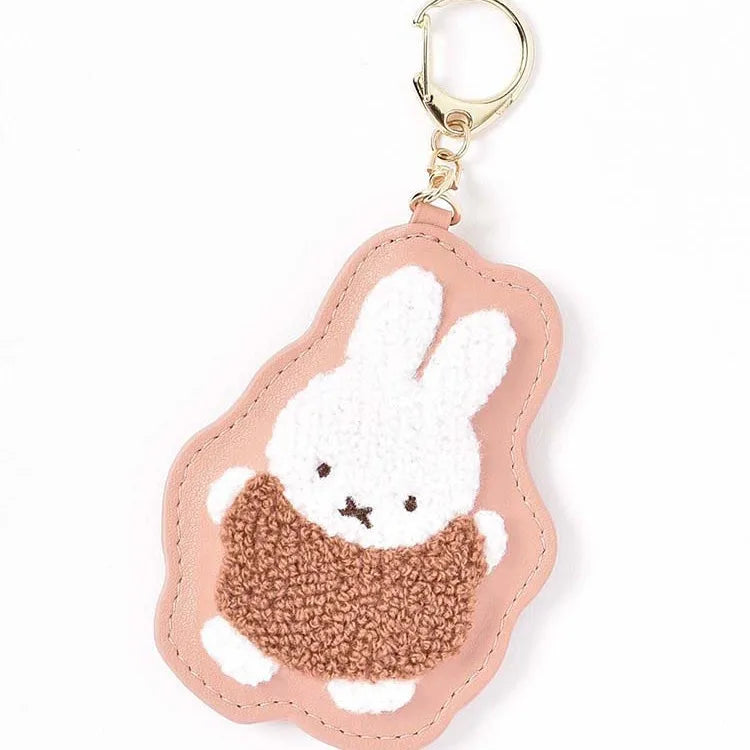 Miffy Fluffy Bunny Keychain Pink Miffy Animals - Tophatter Daily Deals