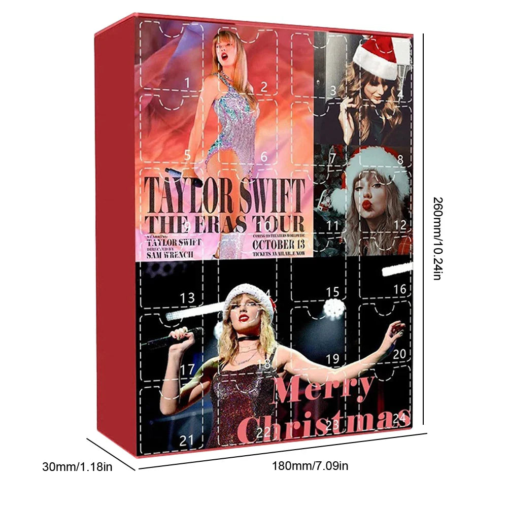 Taylor Swift-Inspired Bracelets Advent Calendar Gift 24 Days 2025 – Perfect Holiday Surprise! - Tophatter Daily Deals