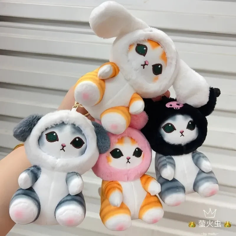 Sanrio x Mofusand Plush Keyring Set Animals - Tophatter Daily Deals