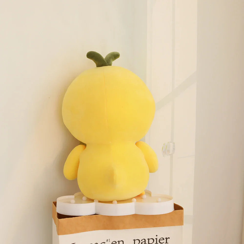 Yellow Chick Chicken Plush Green Bowtie Animals - Tophatter Daily Deals