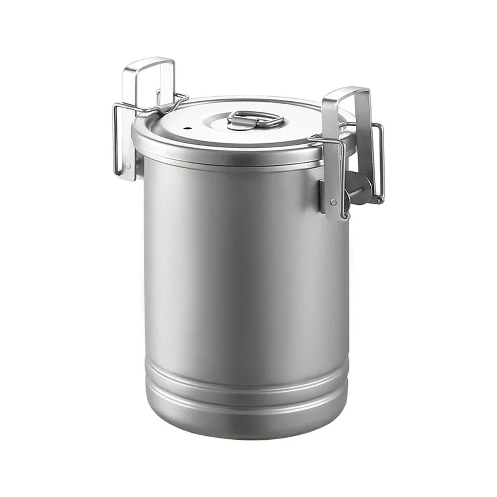 Camping Stainless Steel Cookware Pot Camping & Hiking - Tophatter Daily Deals