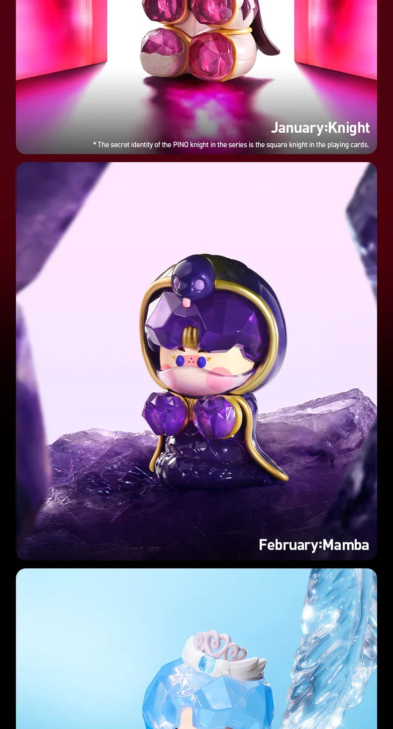 Genuine Pop Mart Pino Jelly Hard & Shiny Series Figures Blind Box Mythical - Tophatter Daily Deals