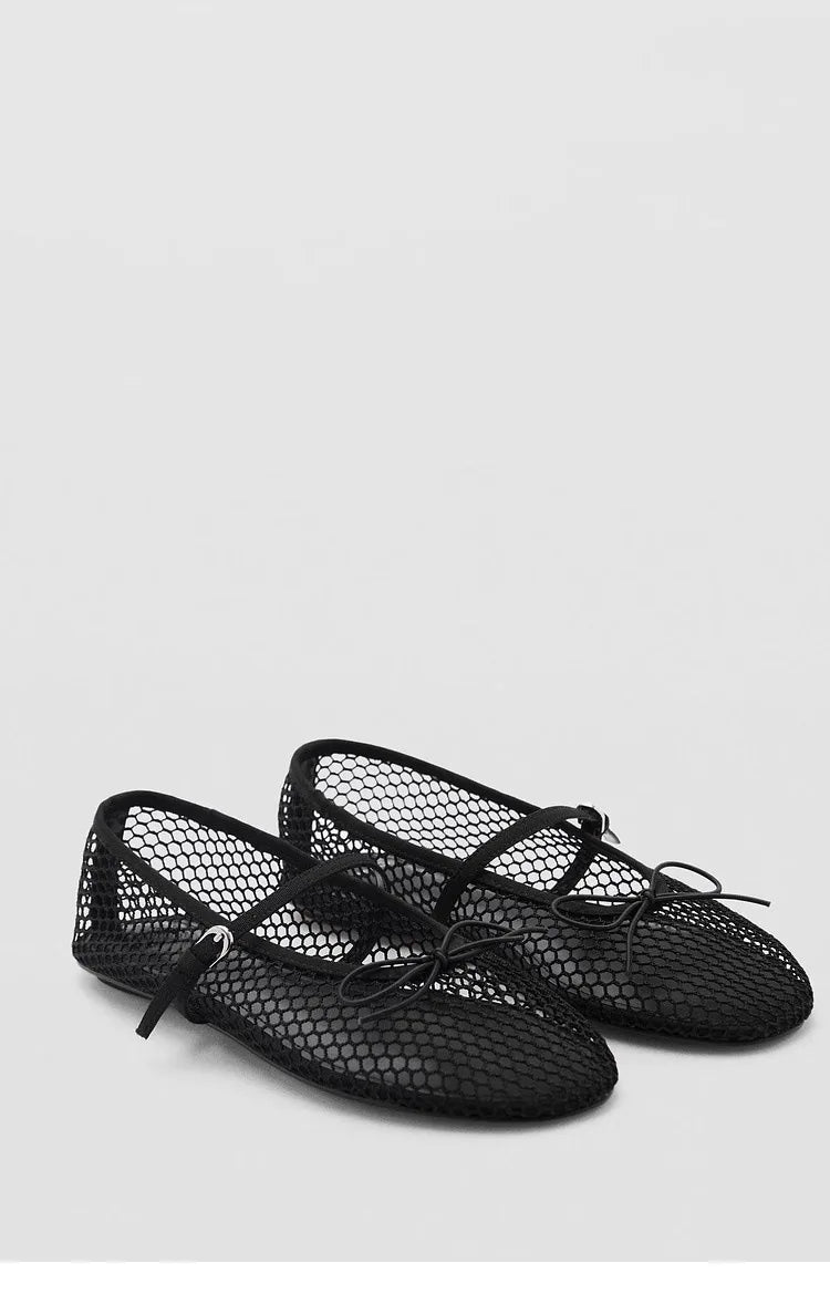 Breathable Women’s Ballet Flats - Mary Jane, Mesh, Summer - Tophatter Daily Deals