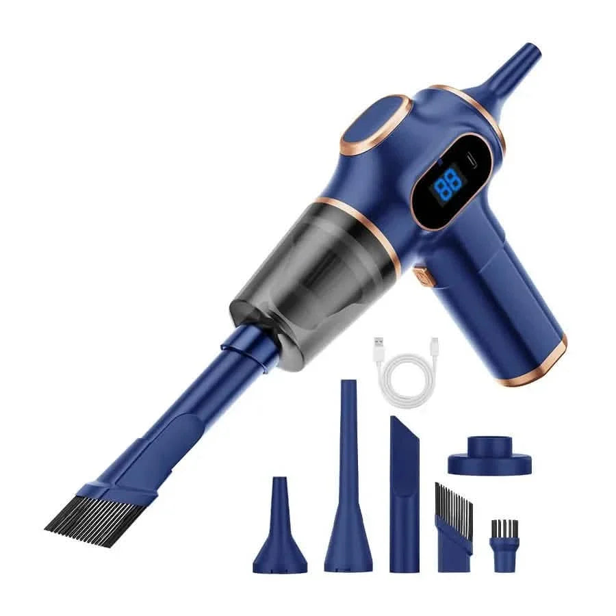 Mini Wireless Car Vacuum Cleaner High-Power Household Cleaning Machine Household Appliances - Tophatter Daily Deals