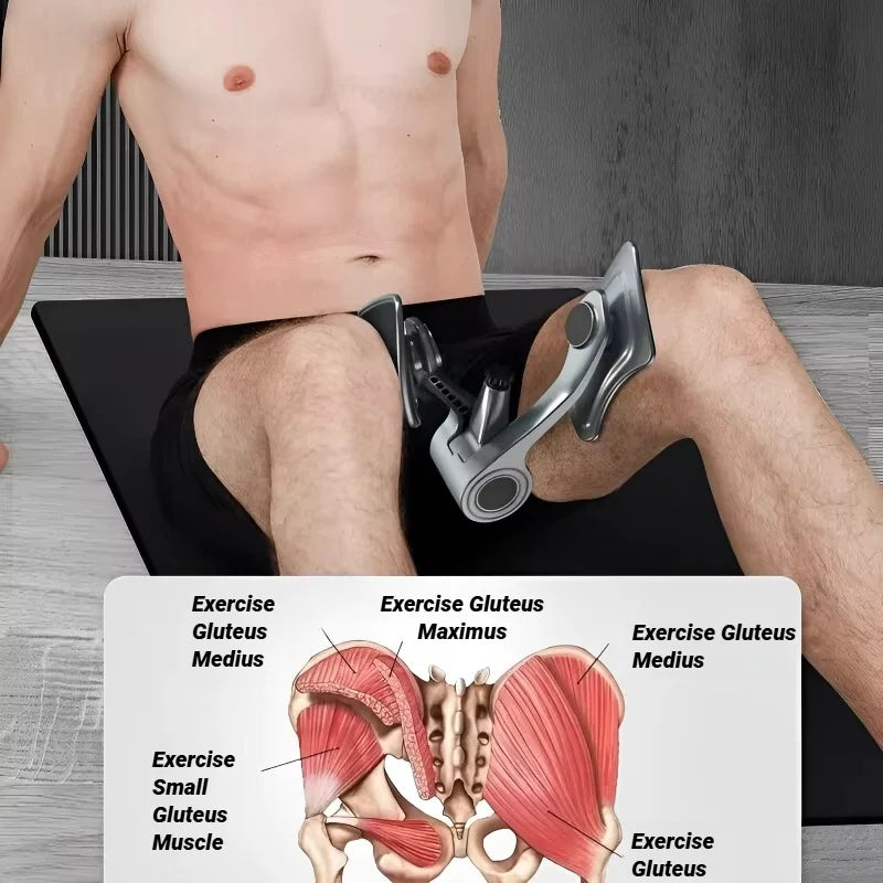 Mechanical Kegel Pelvic Floor Trainer Grey Fitness - Tophatter Daily Deals
