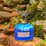 1940W Camping Gas Stove Silver Camp Cooking - Tophatter Daily Deals