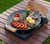 3500W Portable Butane Gas Stove Black Camp Cooking - Tophatter Daily Deals