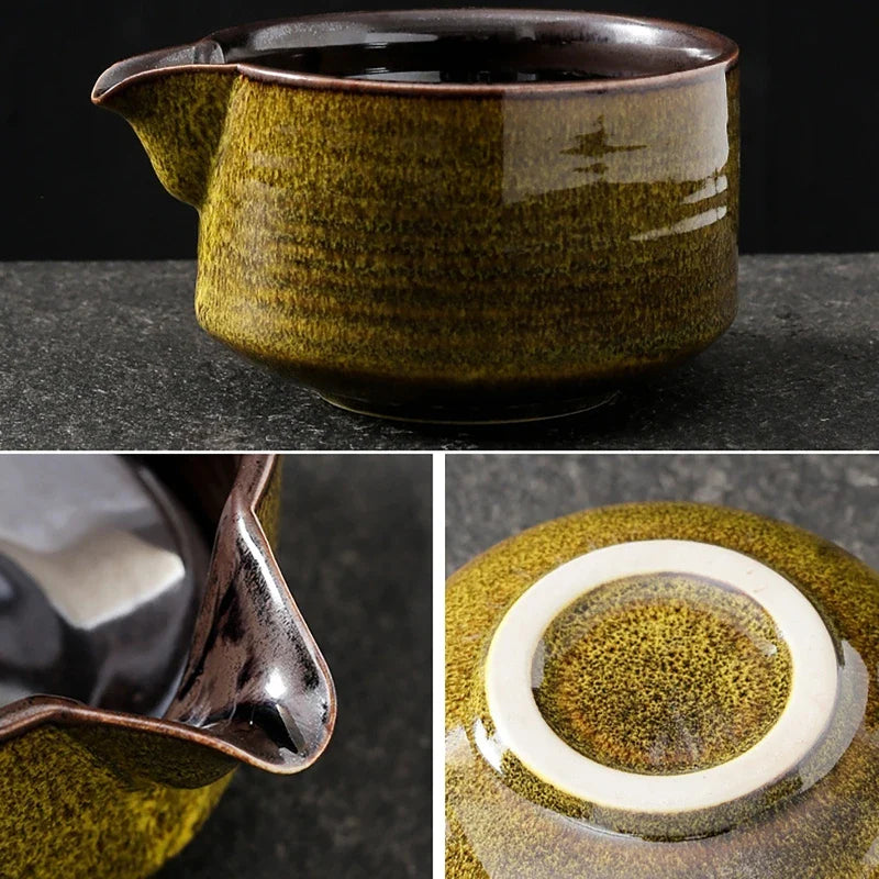 Matcha Tea Set Handmade Pottery Bowl Bamboo Whisk Kit - Tophatter Daily Deals