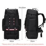 Tactical Backpack with Reflective Strips Black Backpacks - Tophatter Daily Deals
