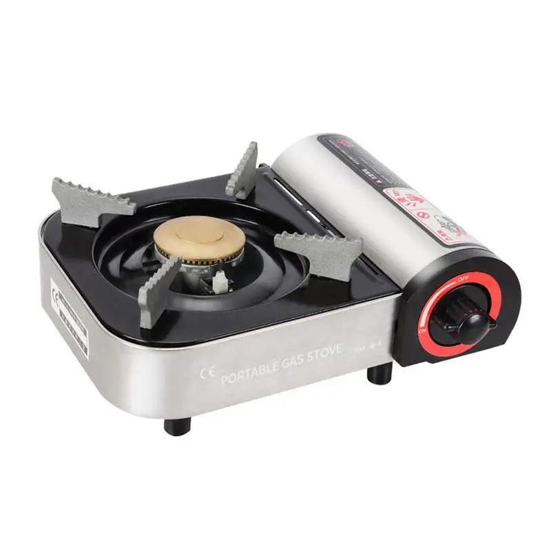 Mini Butane Camping Stove Grey Camp Cooking - Tophatter Daily Deals