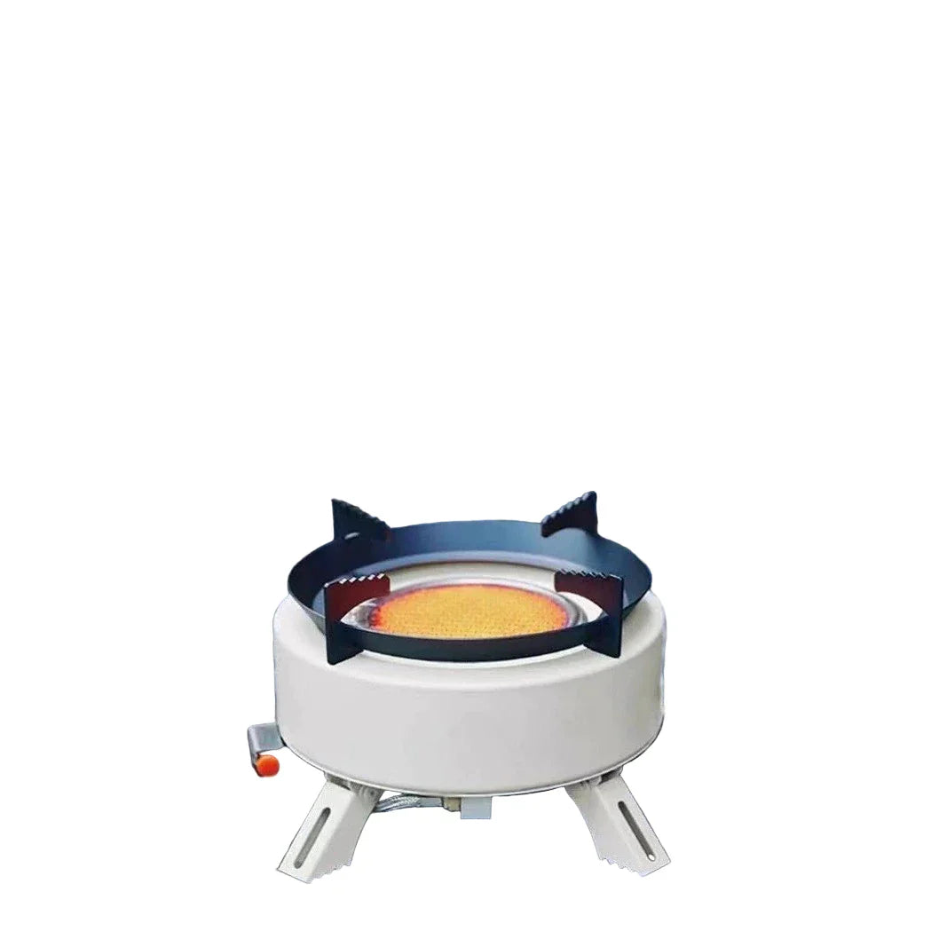 12800W Infrared Camping Gas Stove White Camp Cooking - Tophatter Daily Deals