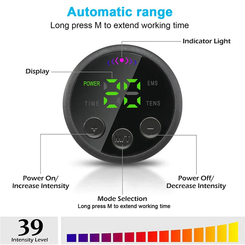 Smart EMS Arm Muscle Trainer Blue Fitness - Tophatter Daily Deals