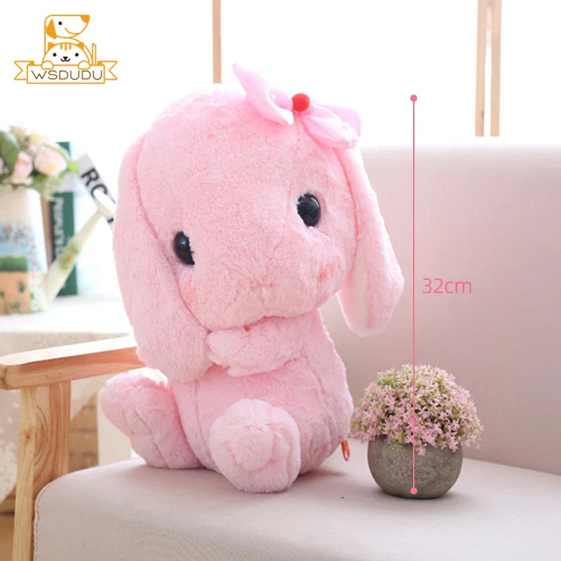 Large Bunny Rabbit Plush Toy Loppy Animals - Tophatter Daily Deals