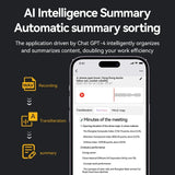 AI Voice Recorder With Real Time Transcribe 58 Languages - Tophatter Daily Deals