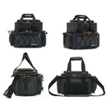 Waterproof Fishing Gear Shoulder Bag Camping Black Duffel Bags - Tophatter Daily Deals