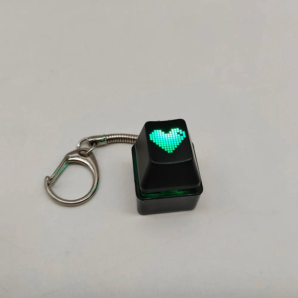 Mechanical Keyboard Keychain RGB Mini Tester Stress Toy - Tophatter Daily Deals