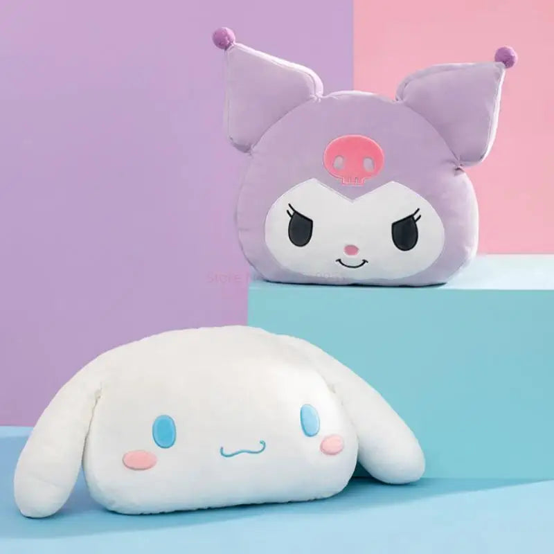 Sanrio Kuromi Plush Pillow Cinnamoroll Cartoon Soft Sofa Waist Pillow Cute Car Throw Pillow Anime Gaming Cushion Birthday Gift - Tophatter Daily Deals