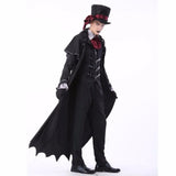Vampire Costume Set Gothic Couple Halloween 2025 Cosplay - Tophatter Daily Deals