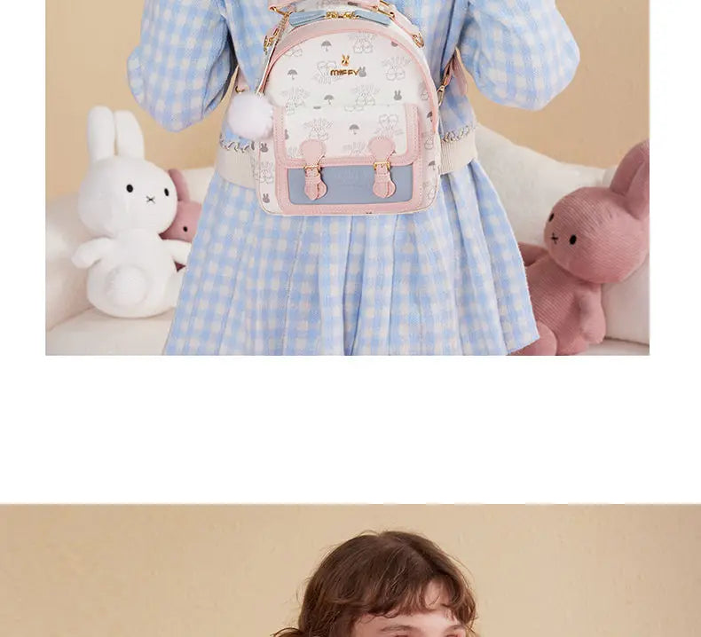 Miffy PU Leather Backpack Animals - Tophatter Daily Deals