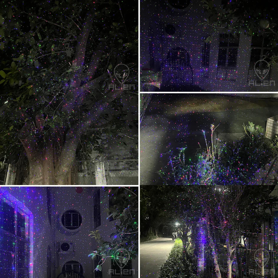 Christmas Laser Light Projector Waterproof Outdoor Garden - Tophatter Daily Deals