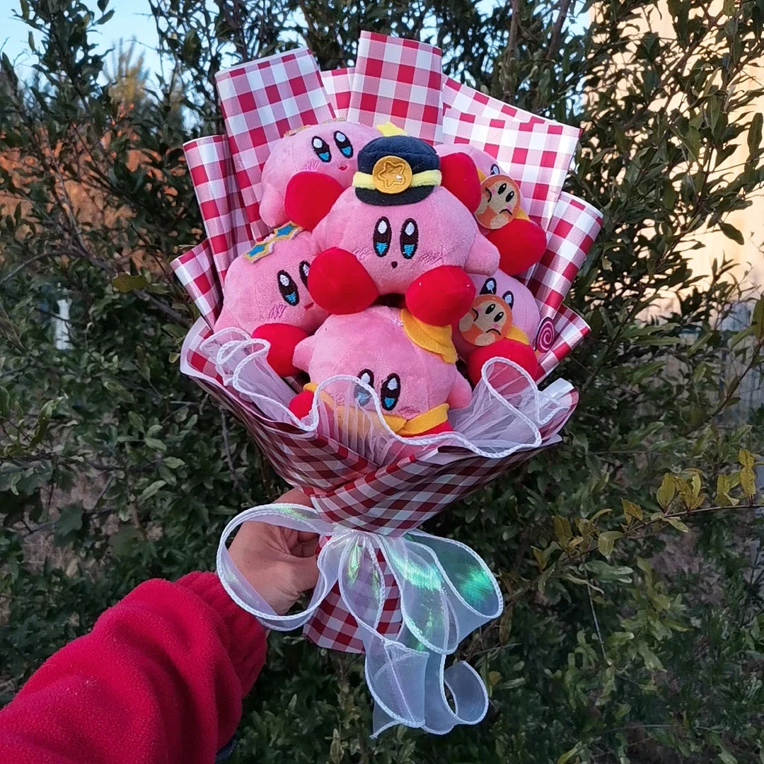 Kirby Star Kawaii Plush Bouquet Kirby Friends Anime - Tophatter Daily Deals