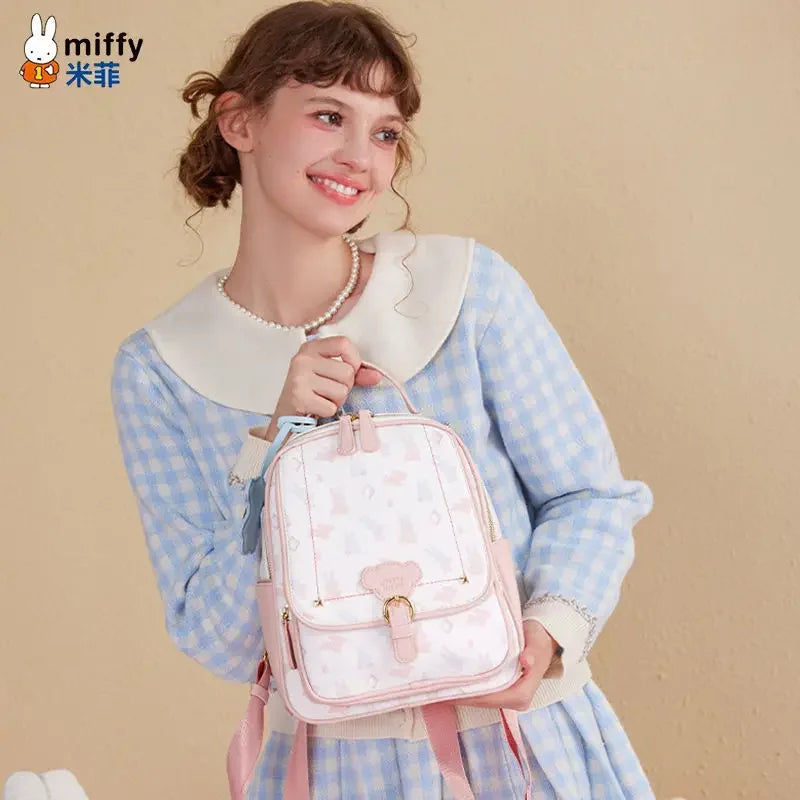 Miffy PU Leather Kawaii Backpack Animals - Tophatter Daily Deals