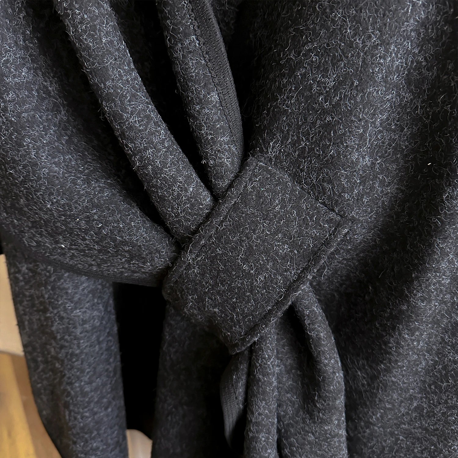 Warm Womens Poncho - Draped Cape Knot, Cashmere Pashmina - Tophatter Daily Deals