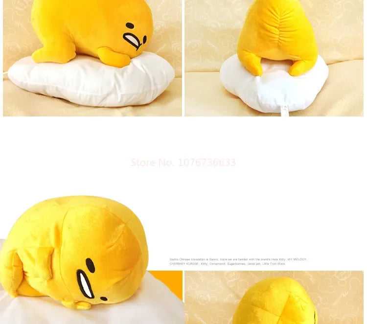 Sanrio Gudetama Plush Pillow Food - Tophatter Daily Deals