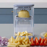 French Fry Cutter 4-in-1 French Fry Cutters - Tophatter Daily Deals